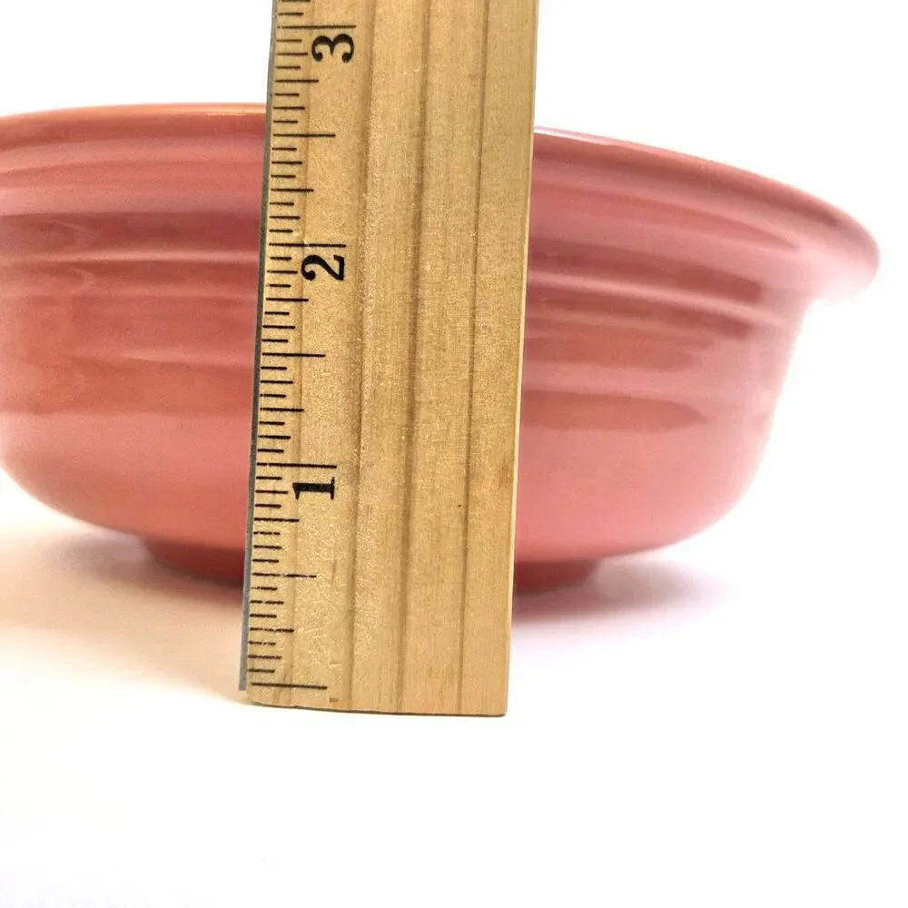 Fiesta HLC Serving Bowl 1 Qt 40 oz Flamingo Retired Color 8.25